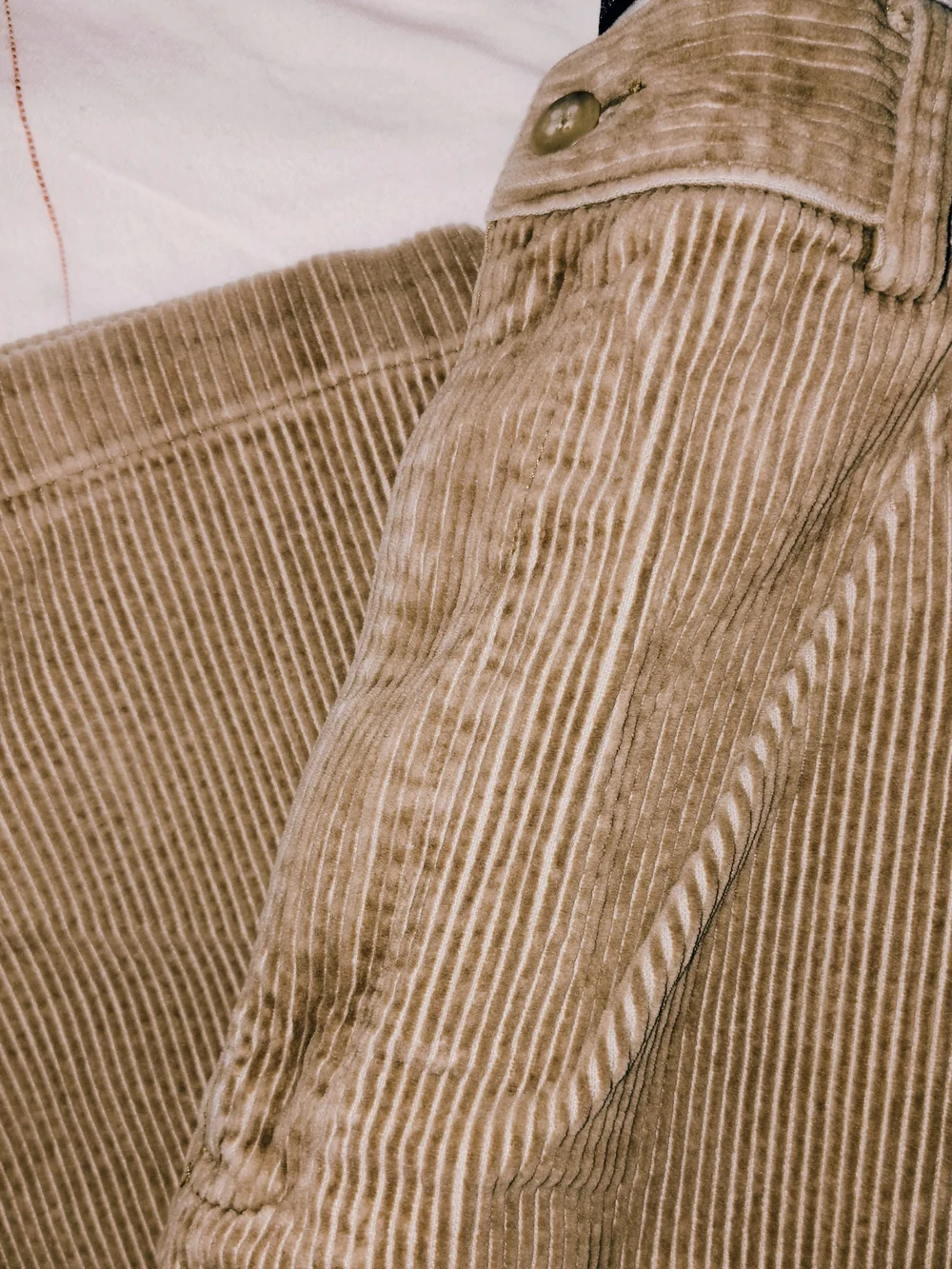Polo by Ralph Lauren Tan Wide-Wale Corduroy Pants